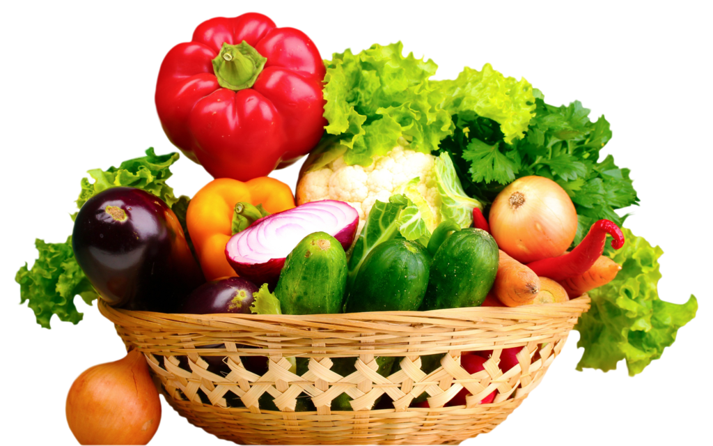 clipart vegetables basket vegetable