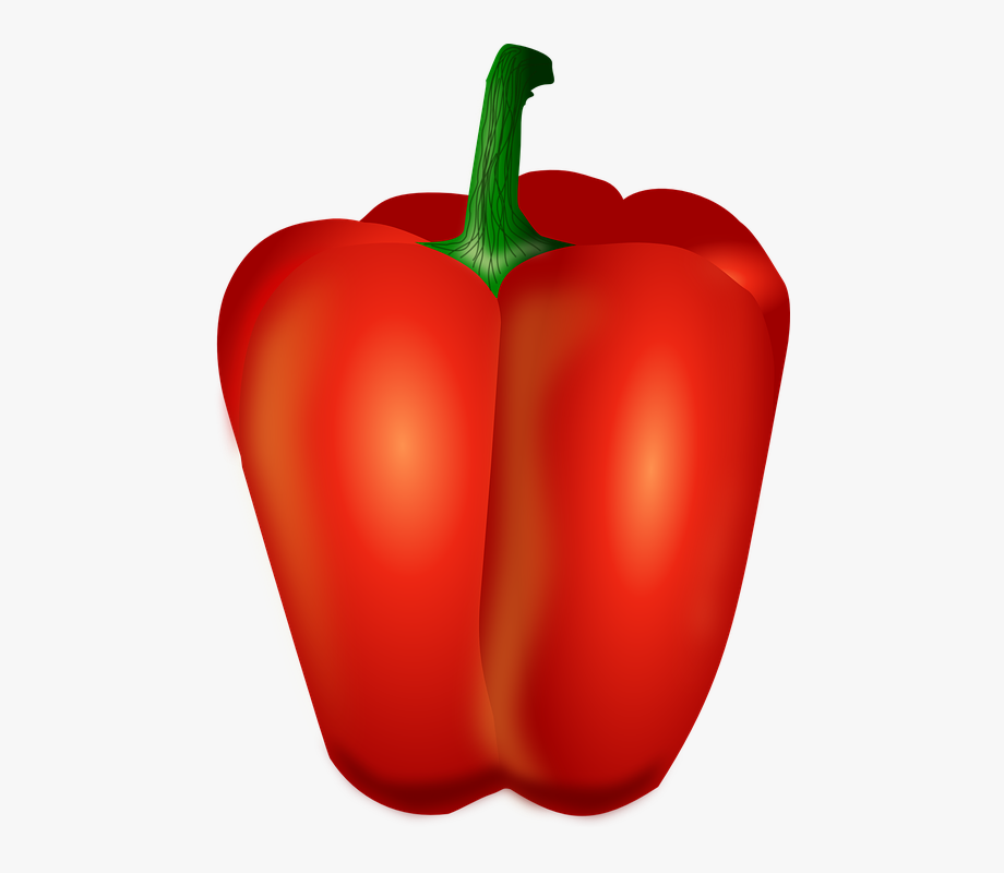 Pepper clipart vegetable. Bell red food healthy