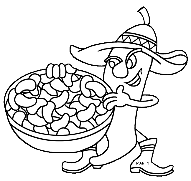 coloring clipart vegetable