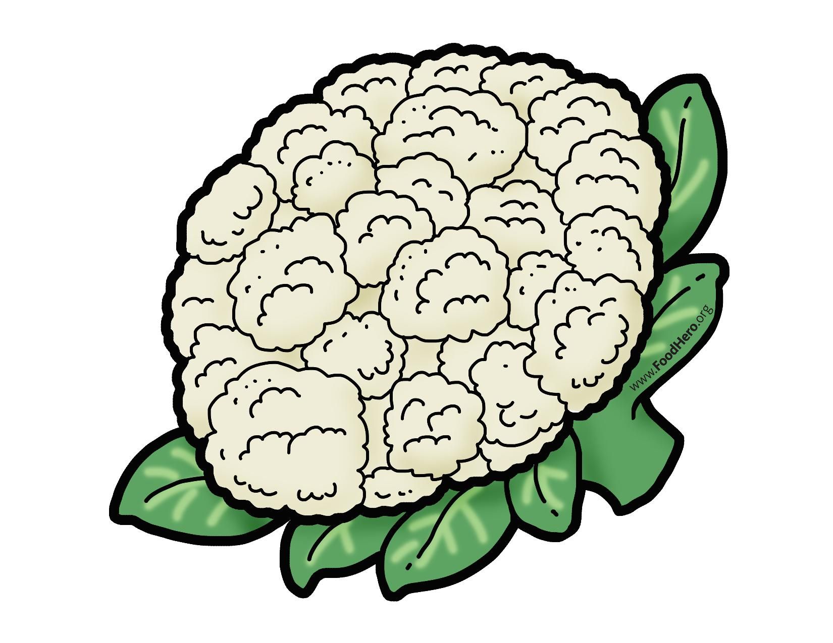 vegetables clipart cauliflower
