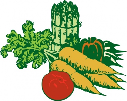 Clipart vegetables clip art. Panda free images 