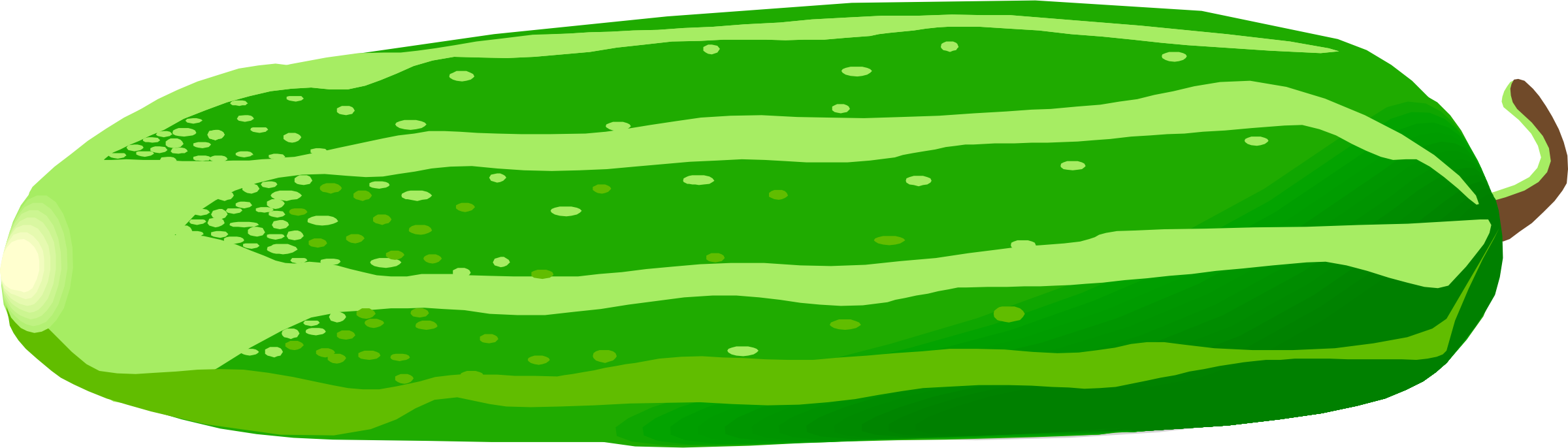Cucumber cartoon