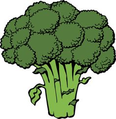 clipart vegetables individual
