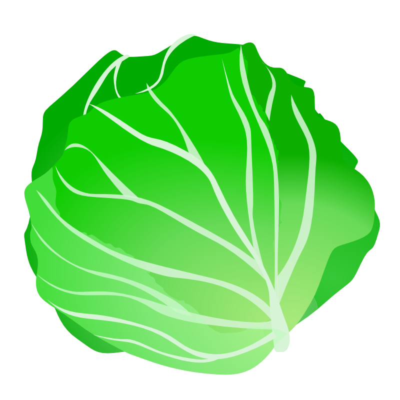 clipart vegetables leafy vegetable