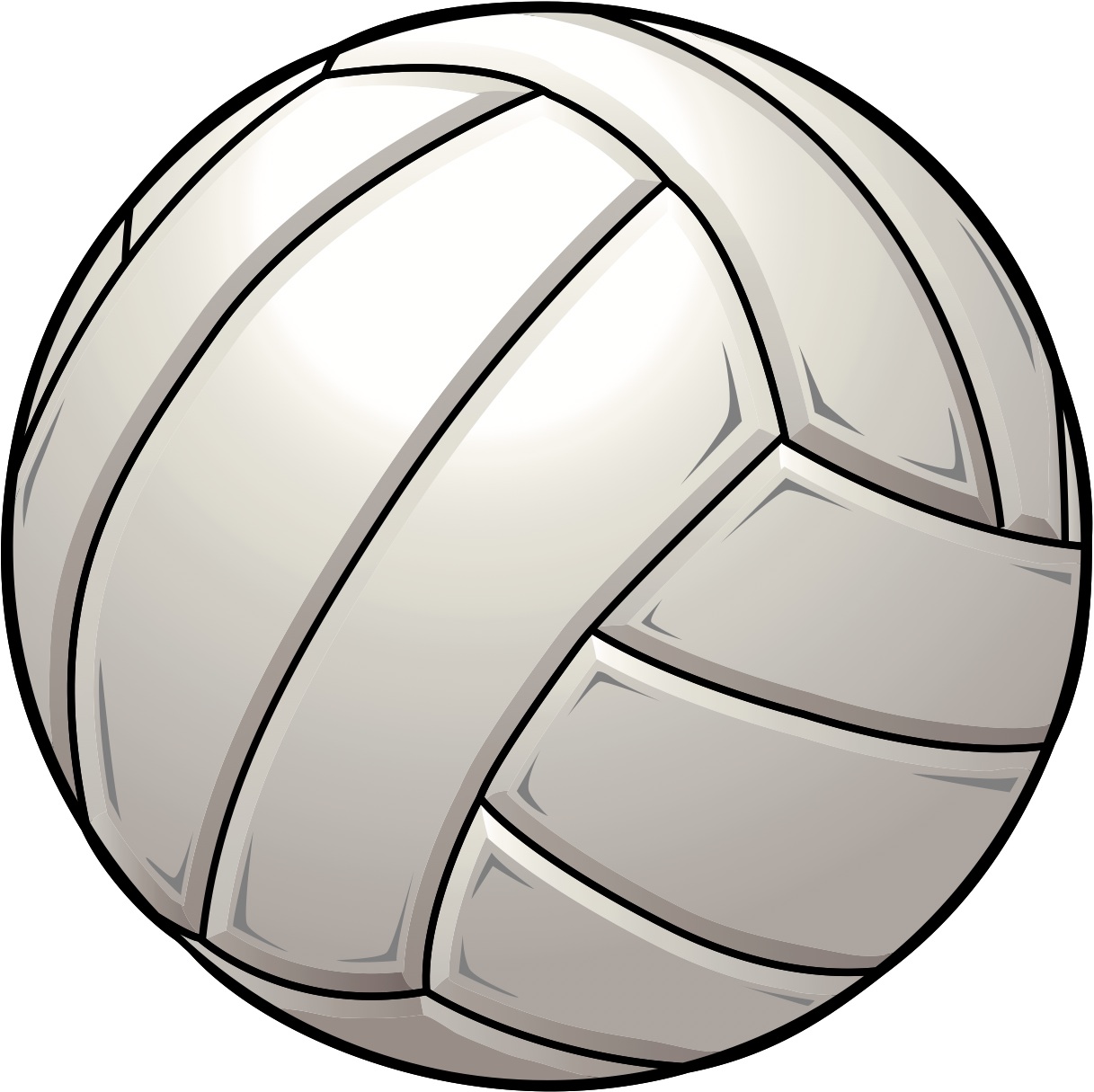 Best clipartion com . Volleyball clipart shape