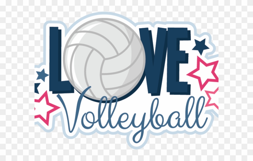 clipart volleyball cute