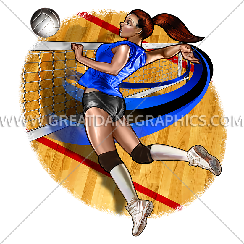 clipart volleyball easy