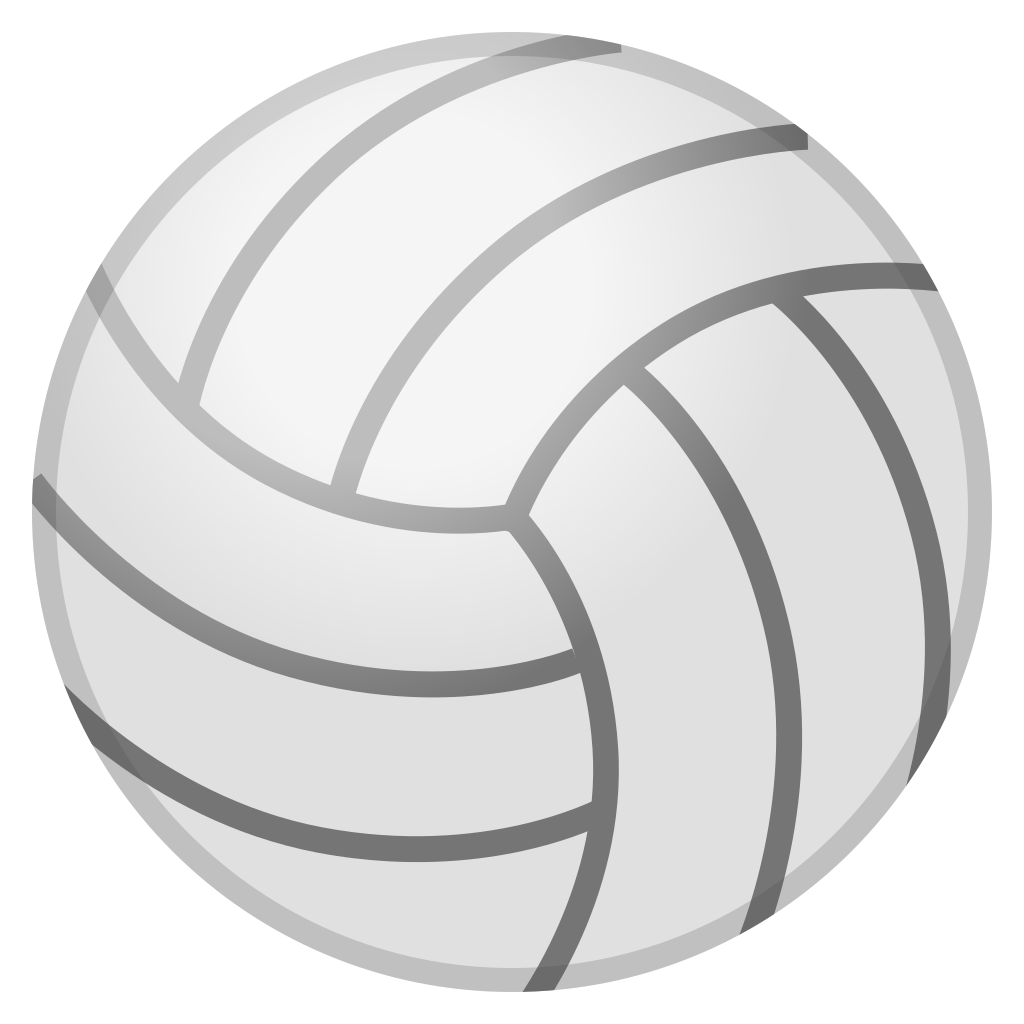 volleyball clipart emoji