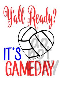volleyball clipart game day