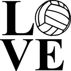 Free cliparts download clip. Clipart volleyball love