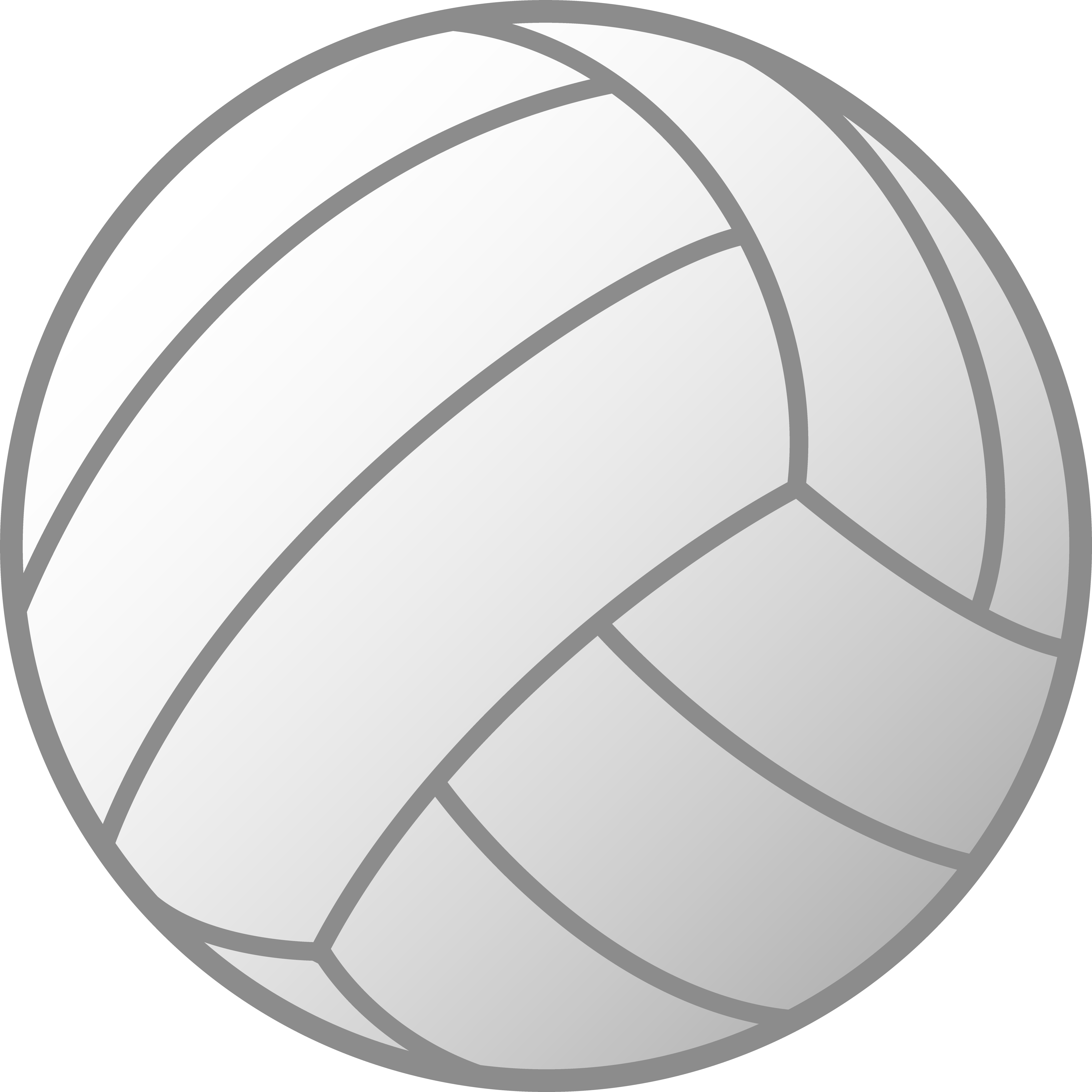 Free png borders . Clipart volleyball simple