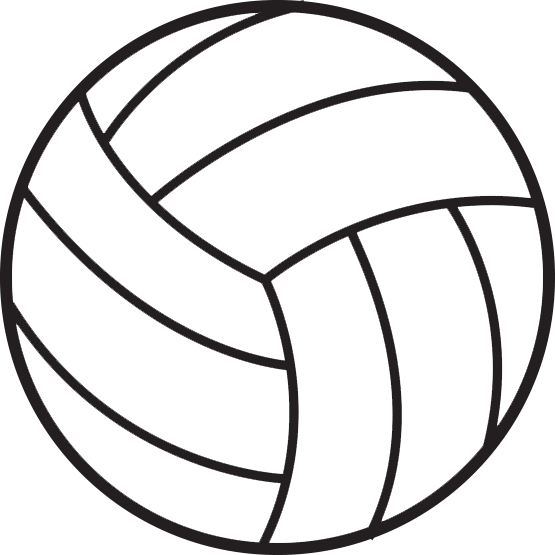 clipart volleyball vintage