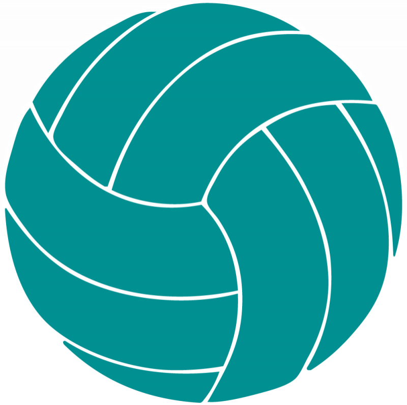 Clipart volleyball water. Intense blue clipground