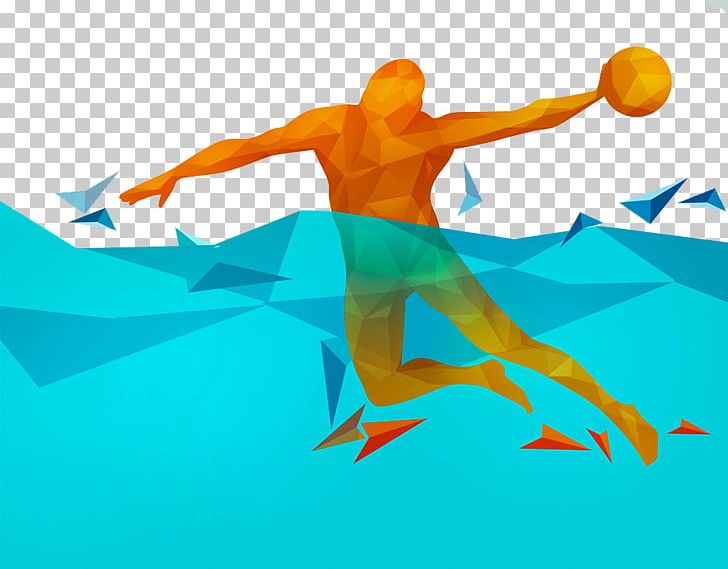 clipart volleyball water