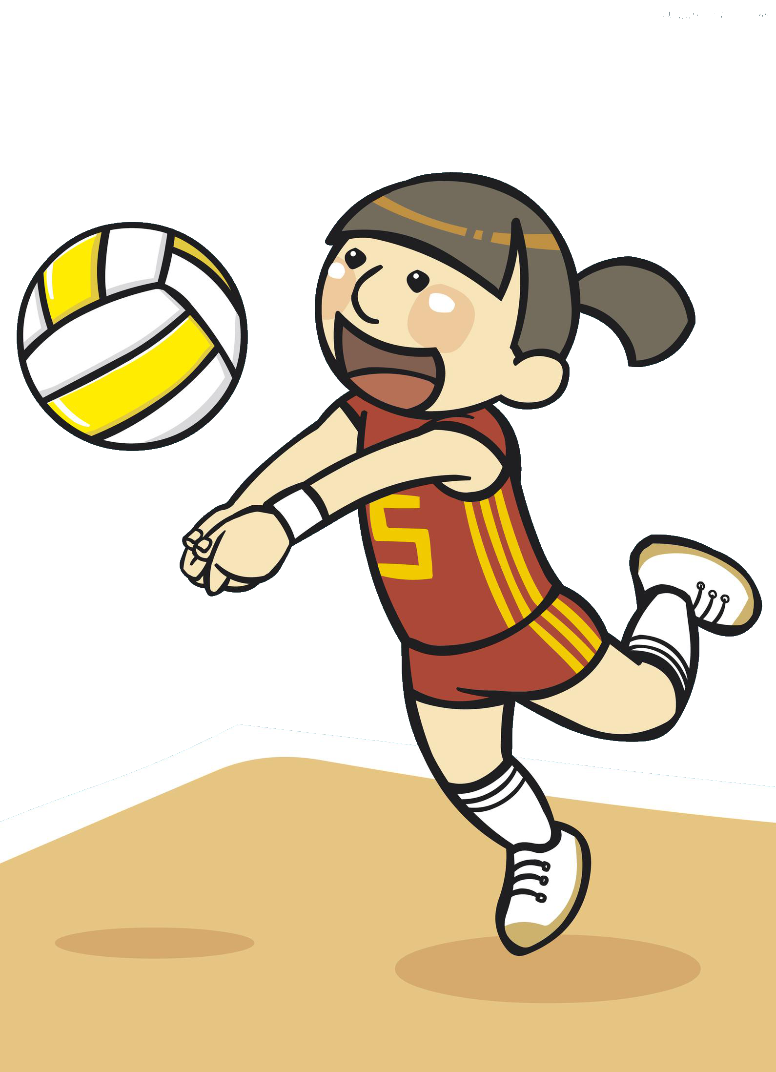 Picture #2508987 - clipart volleyball women's volleyball. clipart voll...