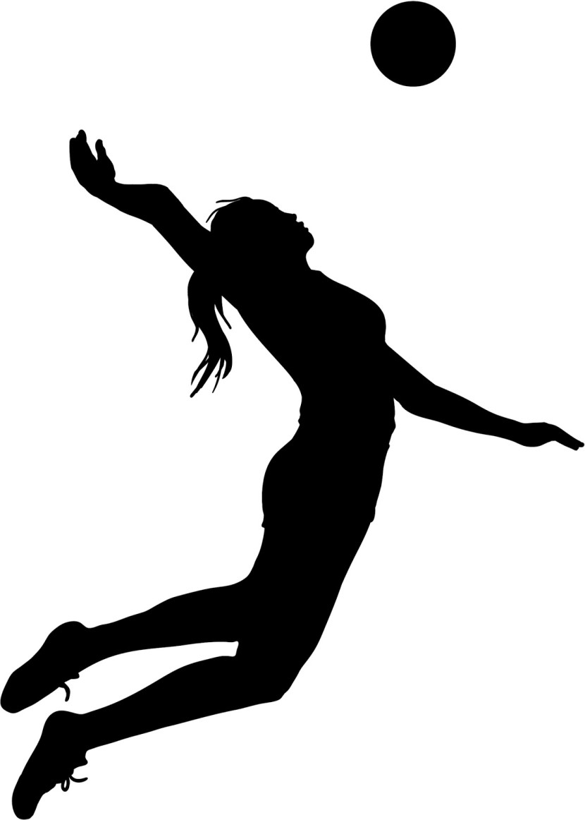 clipart volleyball women's volleyball