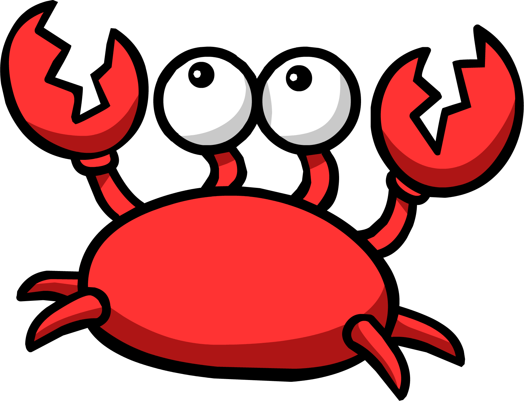 Crabs klutzy