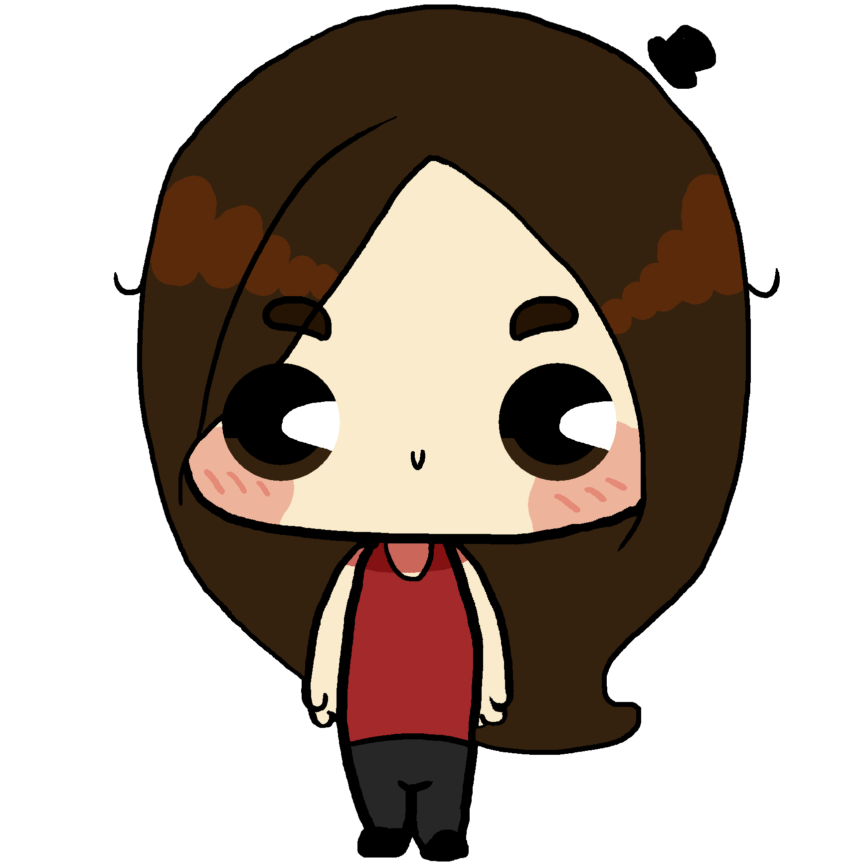 Shimeji walk gif by. Clipart walking crazy day