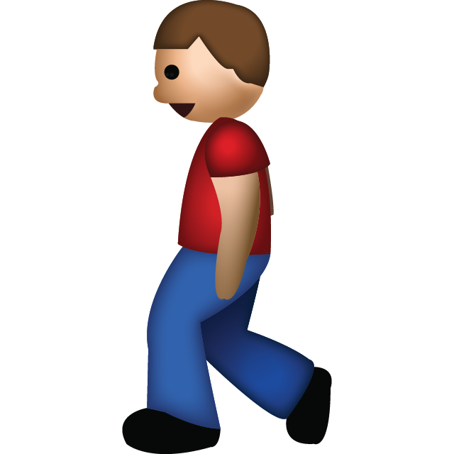 Clipart walking man walking. Download emoji island ai