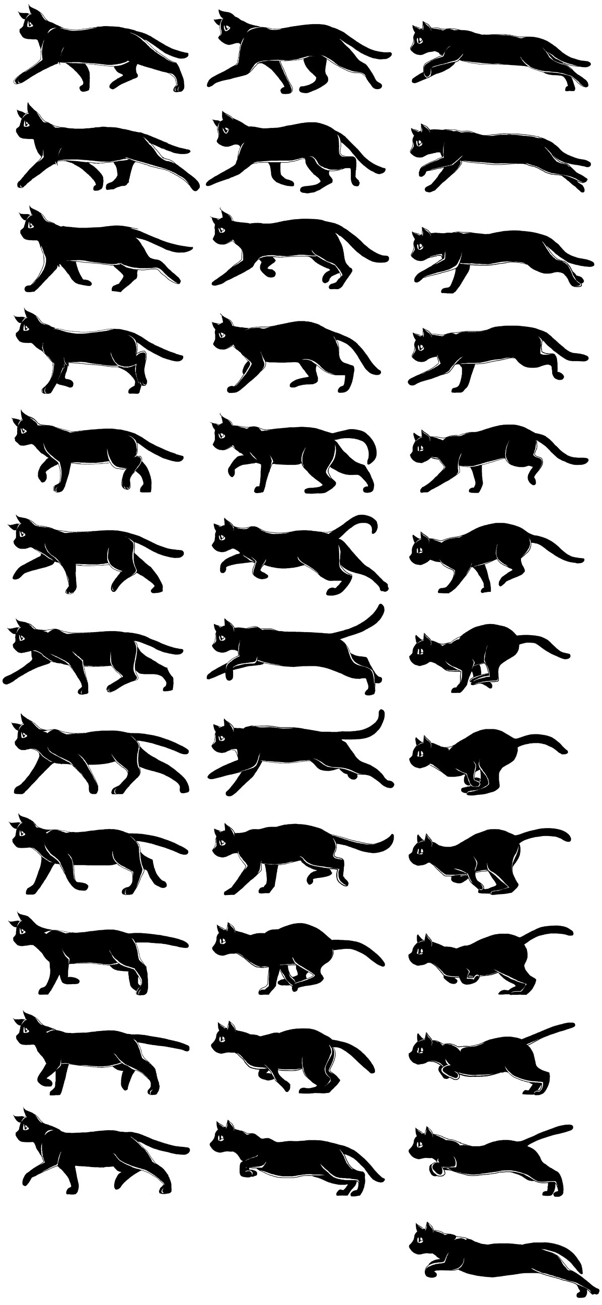 clipart walking motion