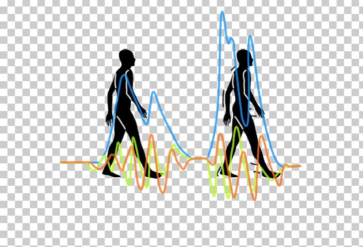 Accelerometer gait analysis png. Clipart walking motion
