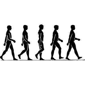 clipart walking motion