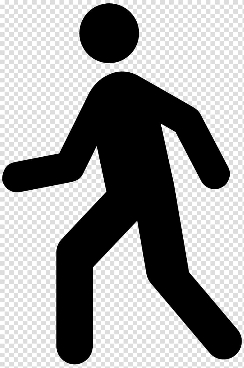 Transparent background png . Clipart walking pedestrian