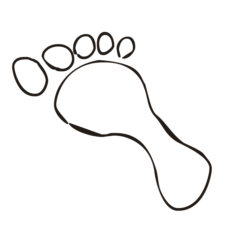 foot clipart preschool