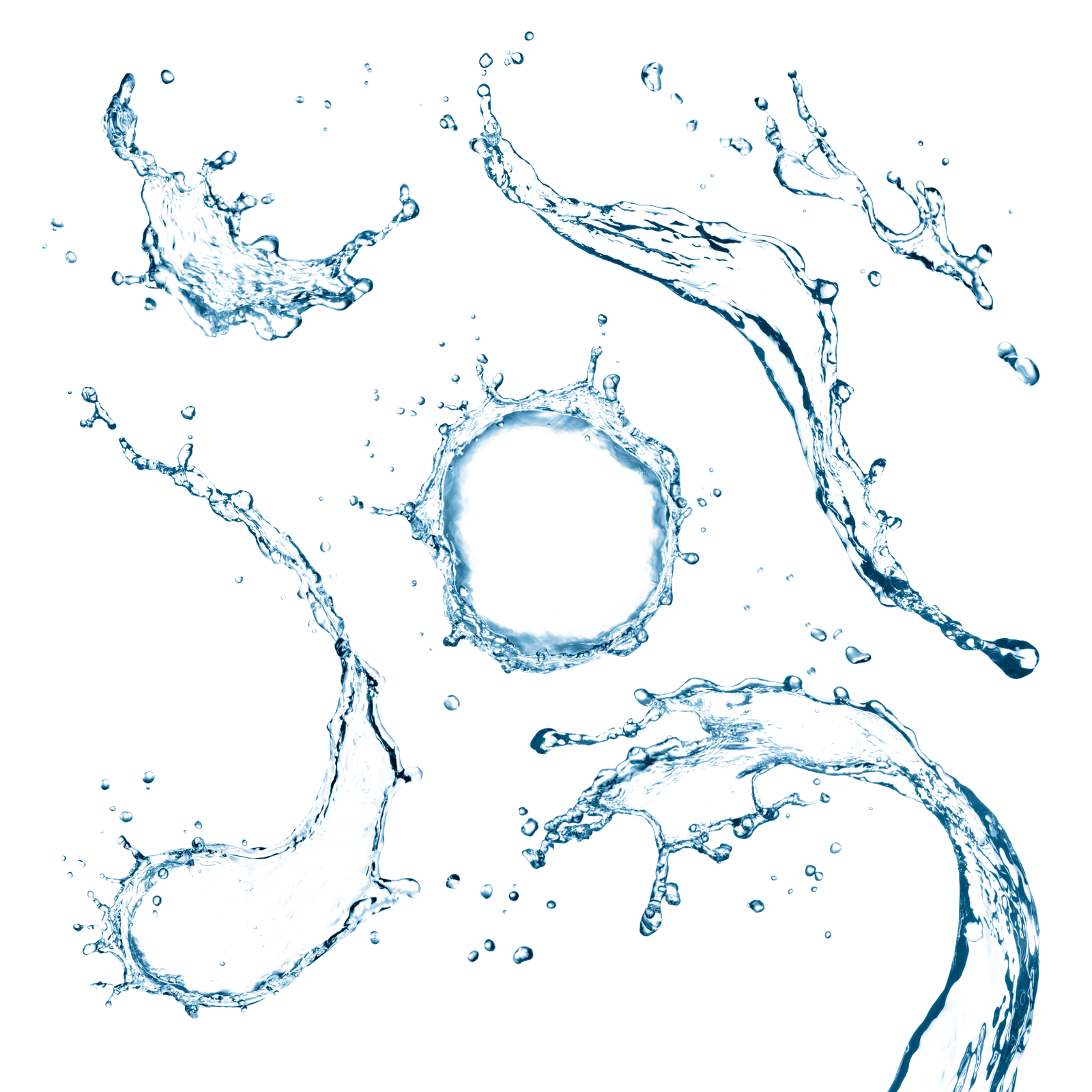 Water clipart circle. Blue with drops png