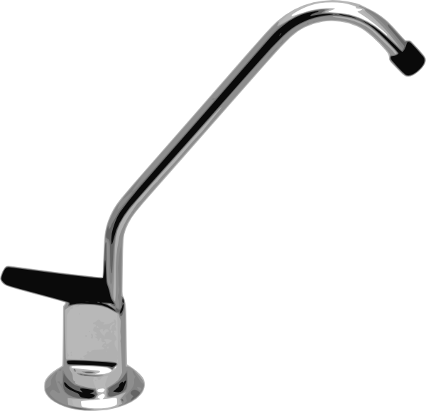 Water fountain tap clip. Faucet clipart watertap