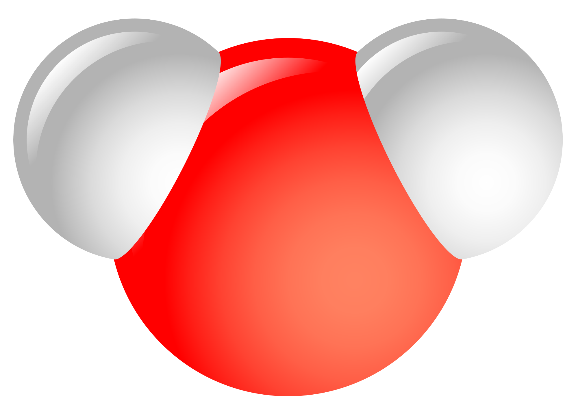 Water clipart h2o. File molecule svg wikimedia