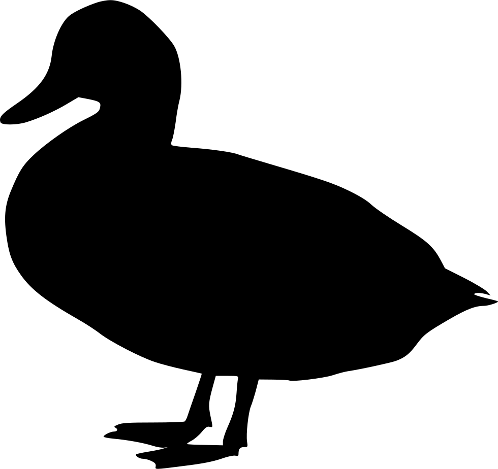 shapes clipart duck