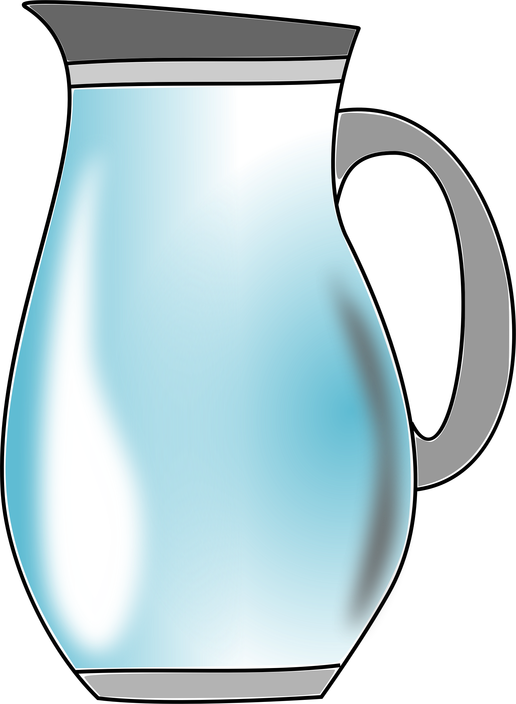 clipart water mug