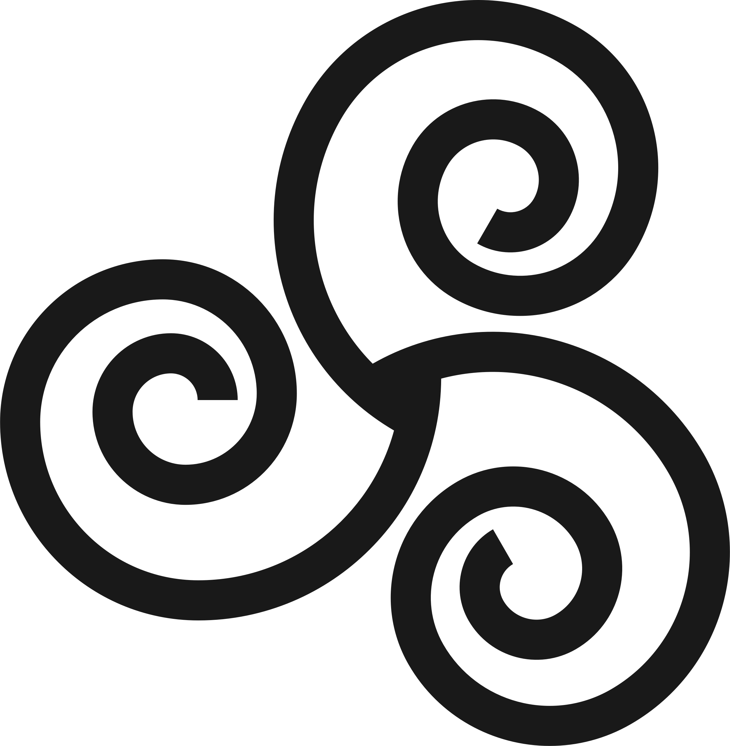 water clipart spiral