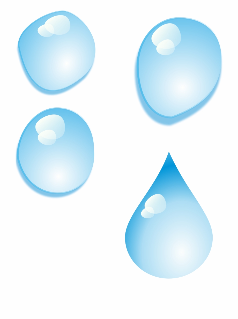 Drops droplet . Water clipart transparent background