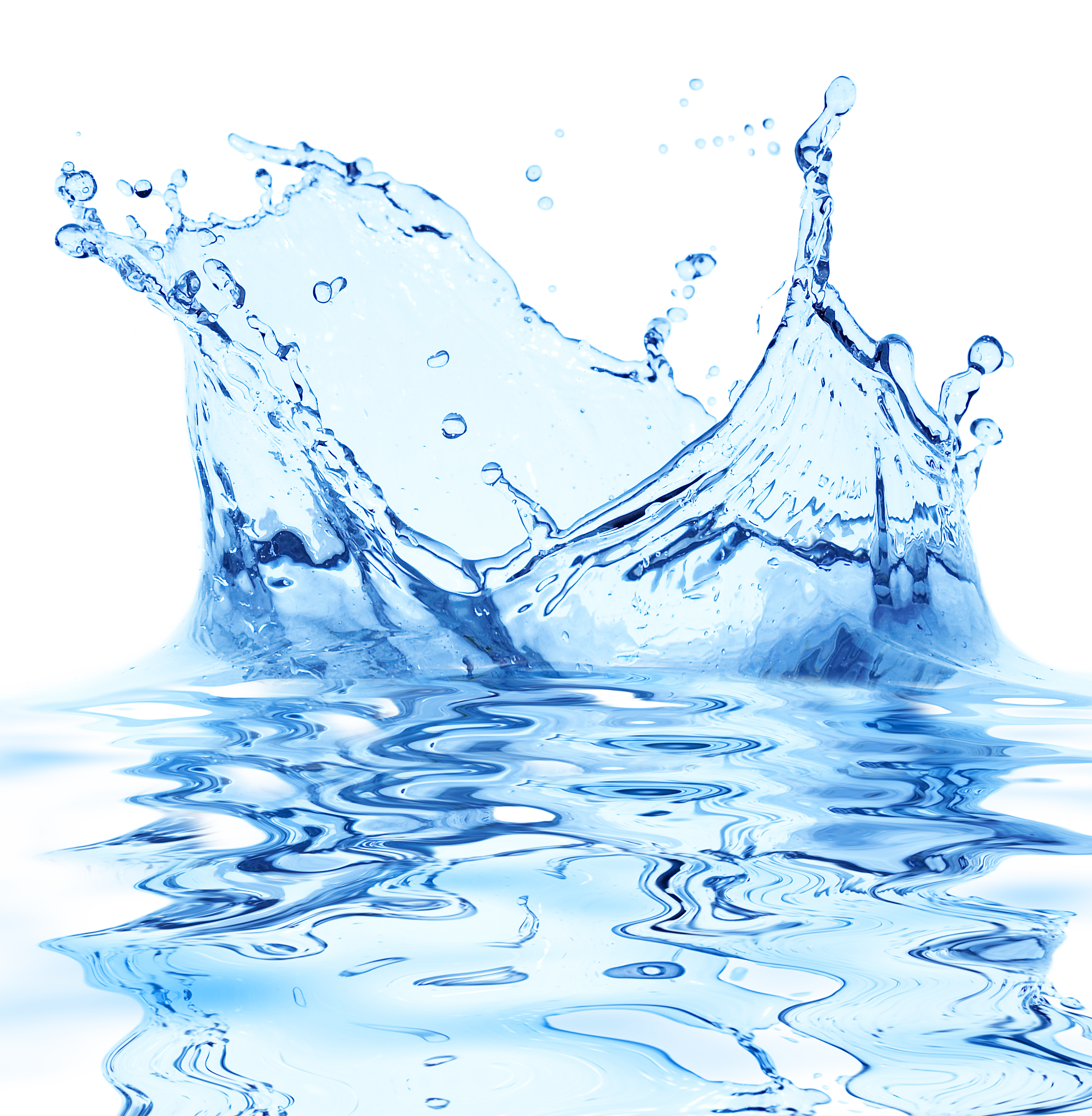 Splash one isolated stock. Water png images