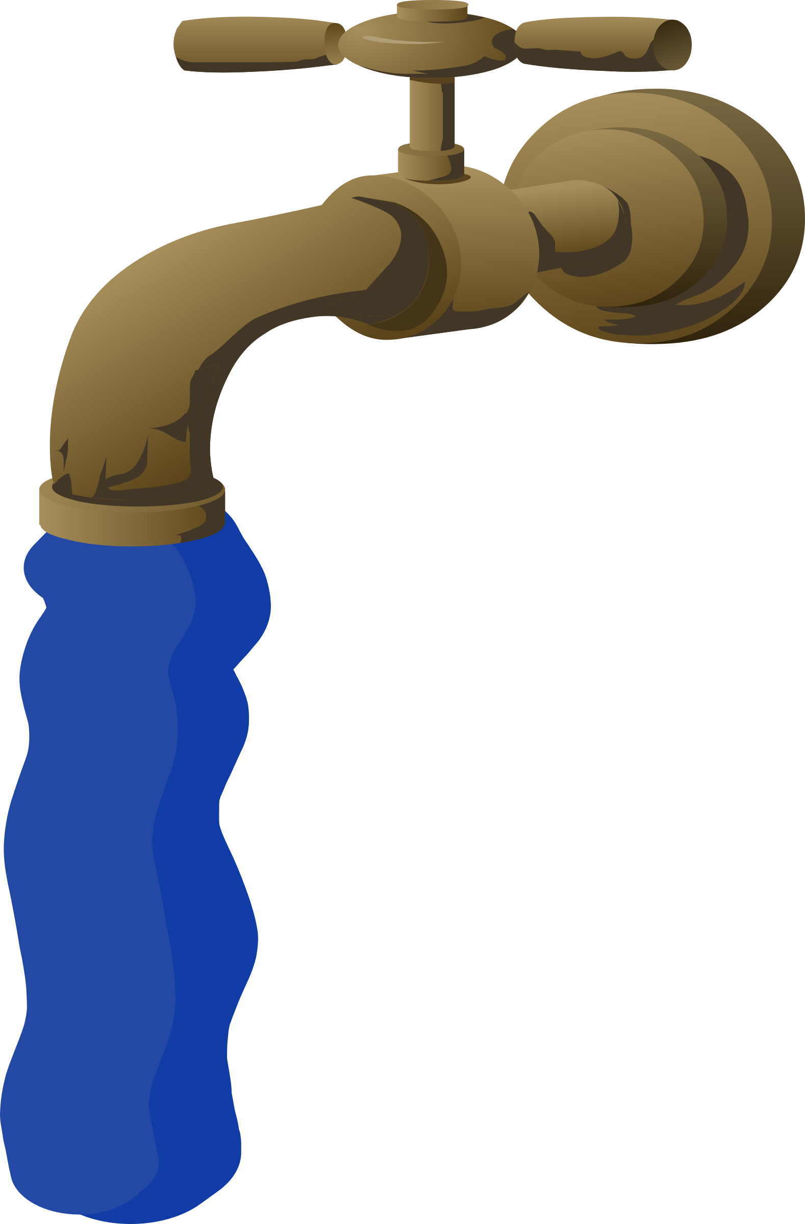 Tap pipe water supply. Faucet clipart plumbing tool