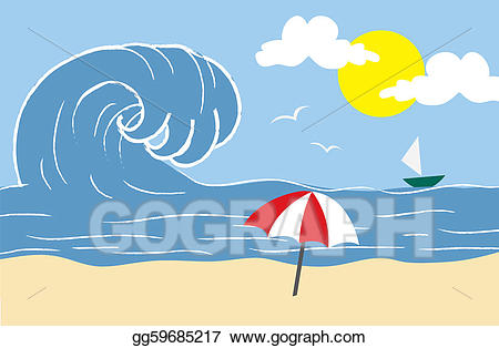 clipart wave beach wave