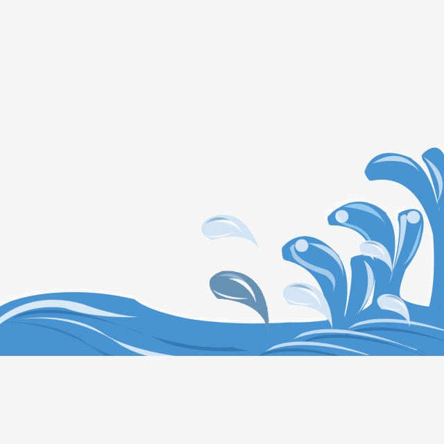 Tide big flower png. Clipart waves high wave