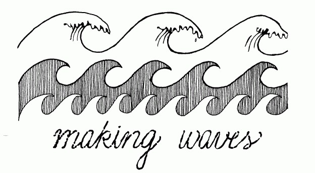 Waves clipart black and white. Water 