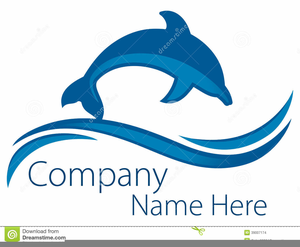 dolphins clipart wave