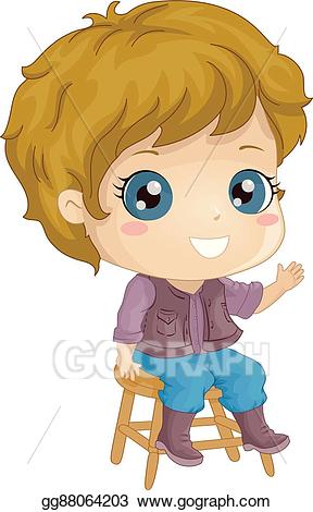 clipart wave kid