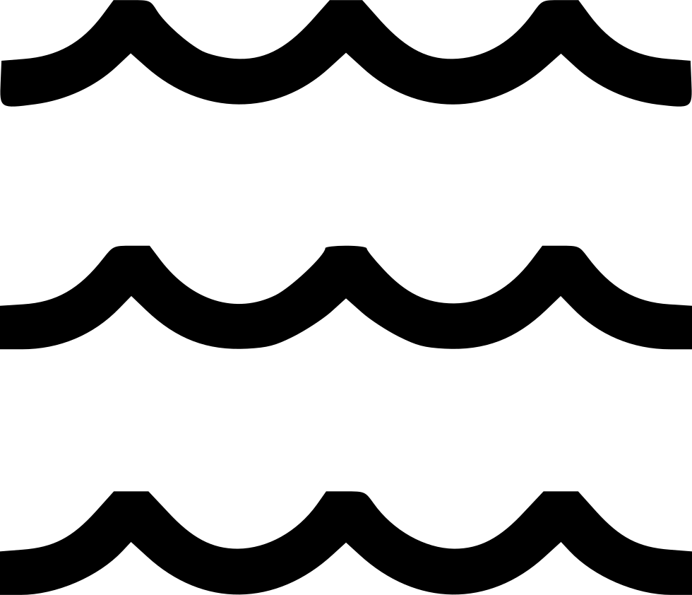 Waves wave outline