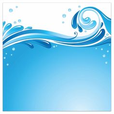 Waves water fun on. Clipart wave scrapbook