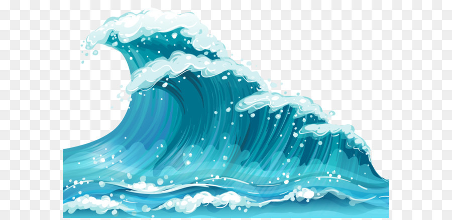 clipart wave stormy sea