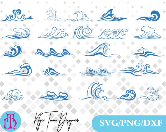 clipart waves file