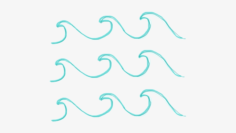 Ocean and sea image. Waves clipart transparent tumblr