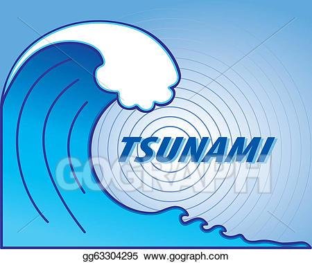 clipart wave tsunami