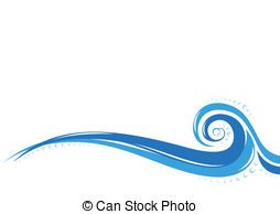 Vector clip art of. Waves clipart aqua