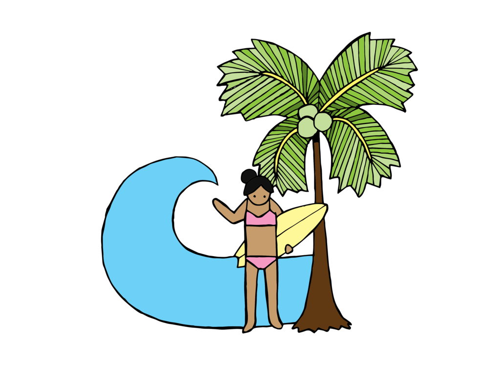 surfing clipart wipeout